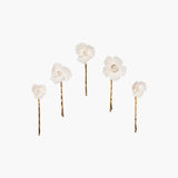 Jennifer Behr - Karissa Bobby Pin Set -- Cream