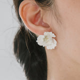 Jennifer Behr - Karissa Earrings -- Cream