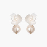 Jennifer Behr - Clarabel Earrings -- Cream