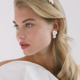 Jennifer Behr - Clarabel Earrings -- Cream