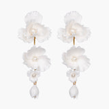 Jennifer Behr - Mariam Earrings -- Cream