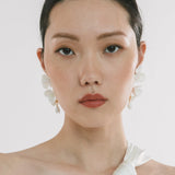 Jennifer Behr - Mariam Earrings -- Cream