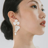 Jennifer Behr - Mariam Earrings -- Cream