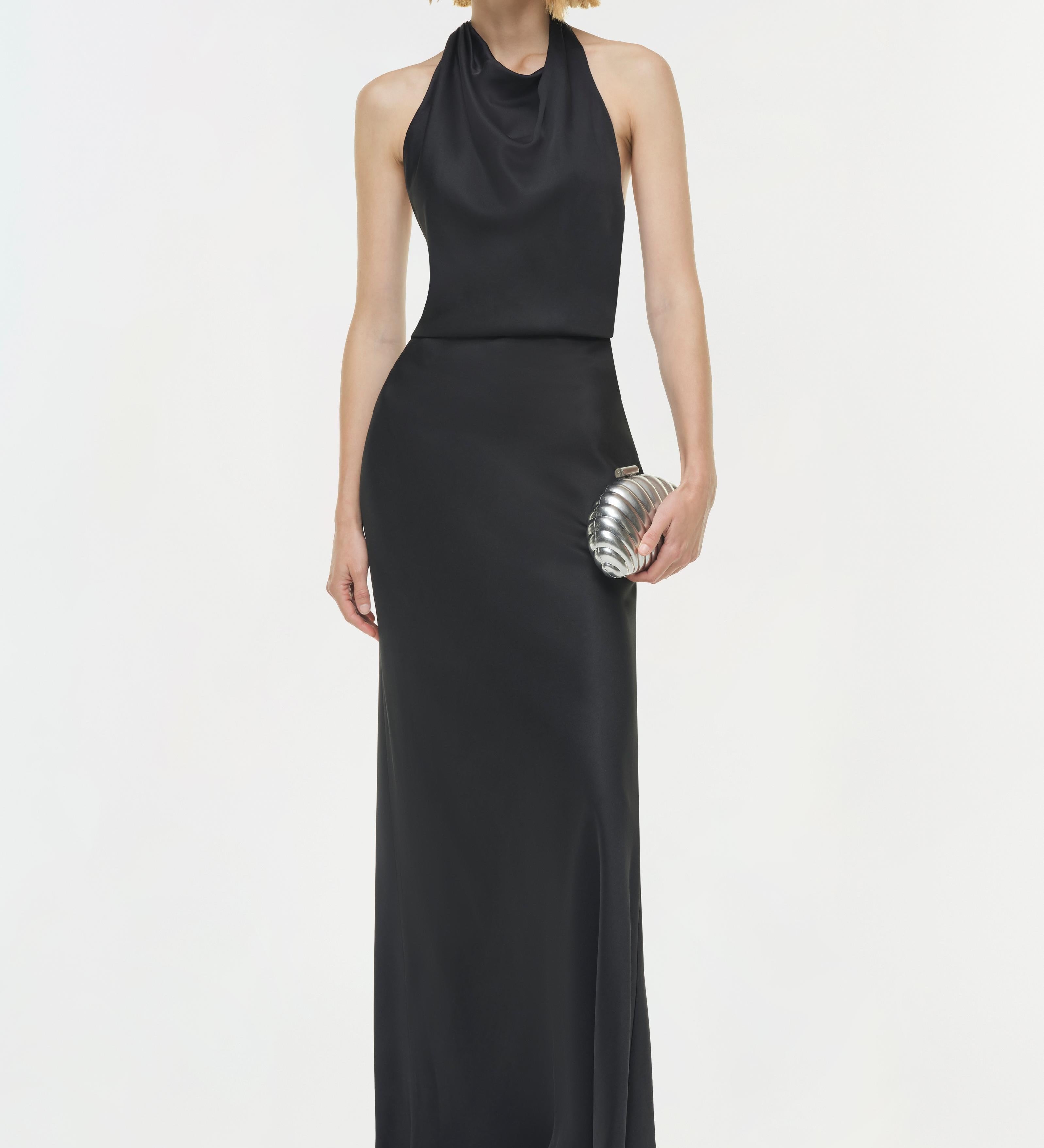 Simkhai - Reannon Draped Satin Gown