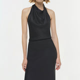 Simkhai - Reannon Draped Satin Gown