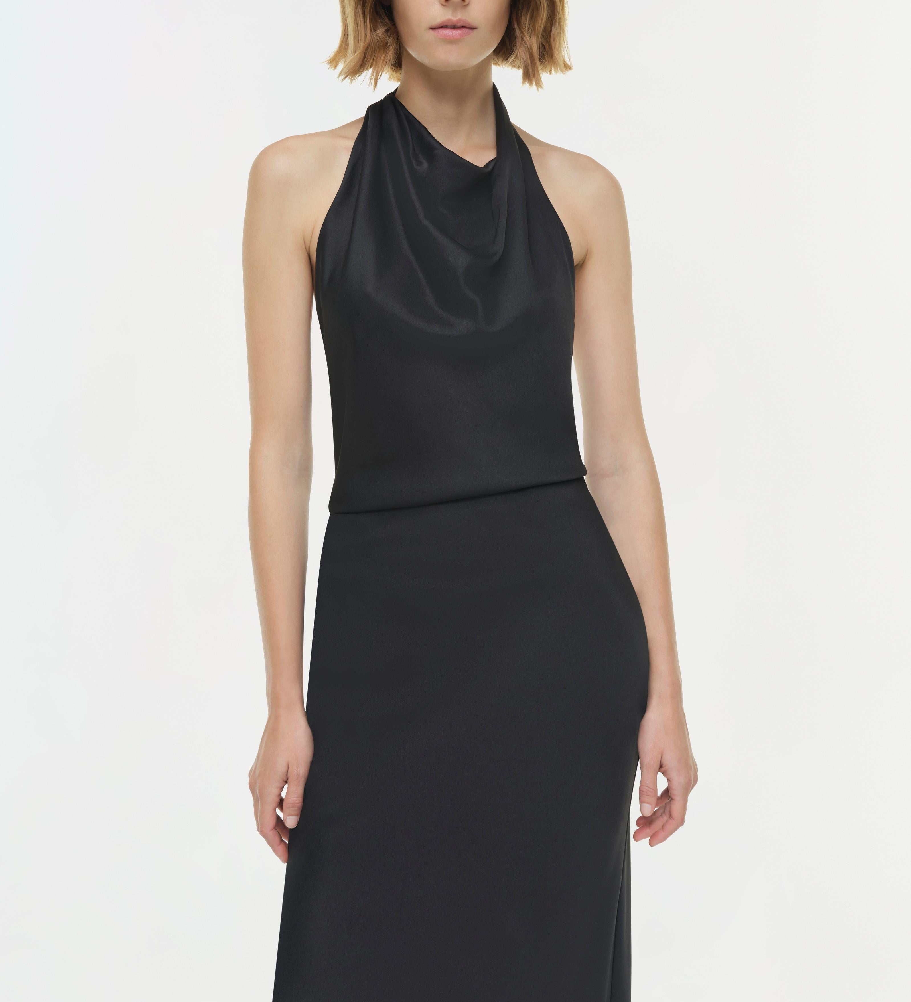 Simkhai - Reannon Draped Satin Gown