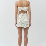 Simkhai - Nolia Floral Raffia Mini Skirt