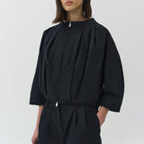 Simkhai - Jess Pleated Cotton Faille Jacket