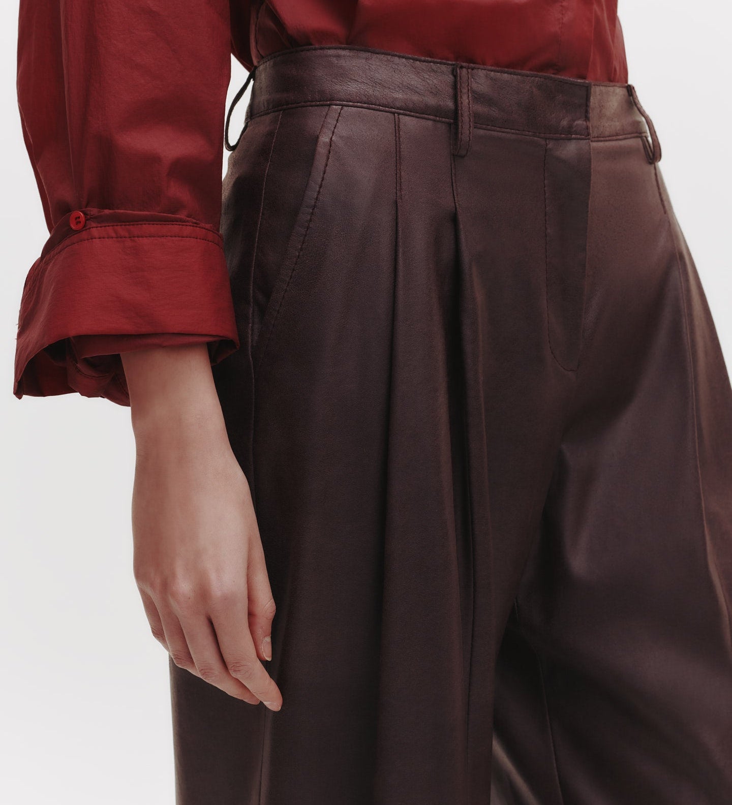 TWP - Sulli Pant in Paper Leather