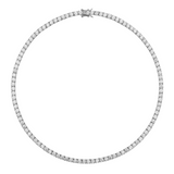 Dorsey - KATE RIVIÈRE NECKLACE IN 3.75MM LAB WHITE SAPPHIRE