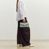 Metier - Edge Clutch Suede Terra