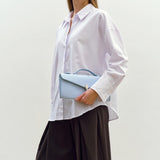Metier - Edge Clutch Suede Hydra
