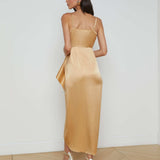 L'AGENCE - Amilia Silk Wrap Dress