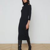L'AGENCE - Voletta Turtleneck Knit Dress