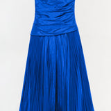 Simkhai - Arie Strapless Taffeta Bustier Midi Dress
