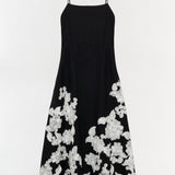 Simkhai - Annabella Soutache Linen Midi Dress
