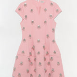 Simkhai - Bethanie Twill Embellished Mini Dress