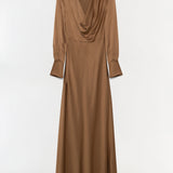Simkhai - Adelle Draped Satin Gown