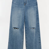 Simkhai - Willoughby Denim Straight Crop Pant