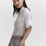TWP - Chloe Top in Woven Mesh