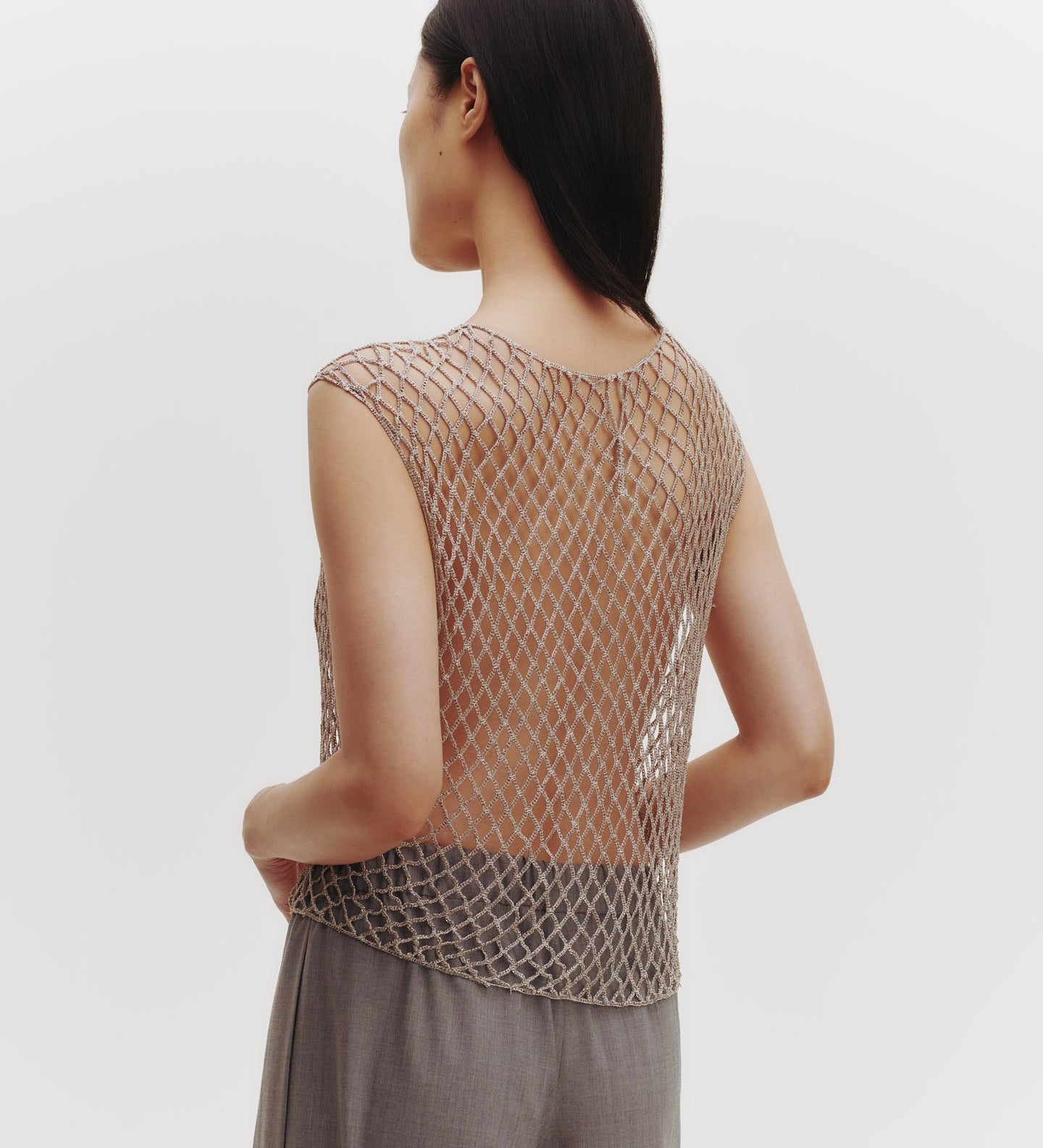 TWP - Chloe Top in Woven Mesh