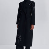 Simkhai - Gianni Embellished Wool Coat