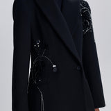Simkhai - Gianni Embellished Wool Coat