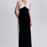 Simkhai - Mariselle Draped Velvet Gown