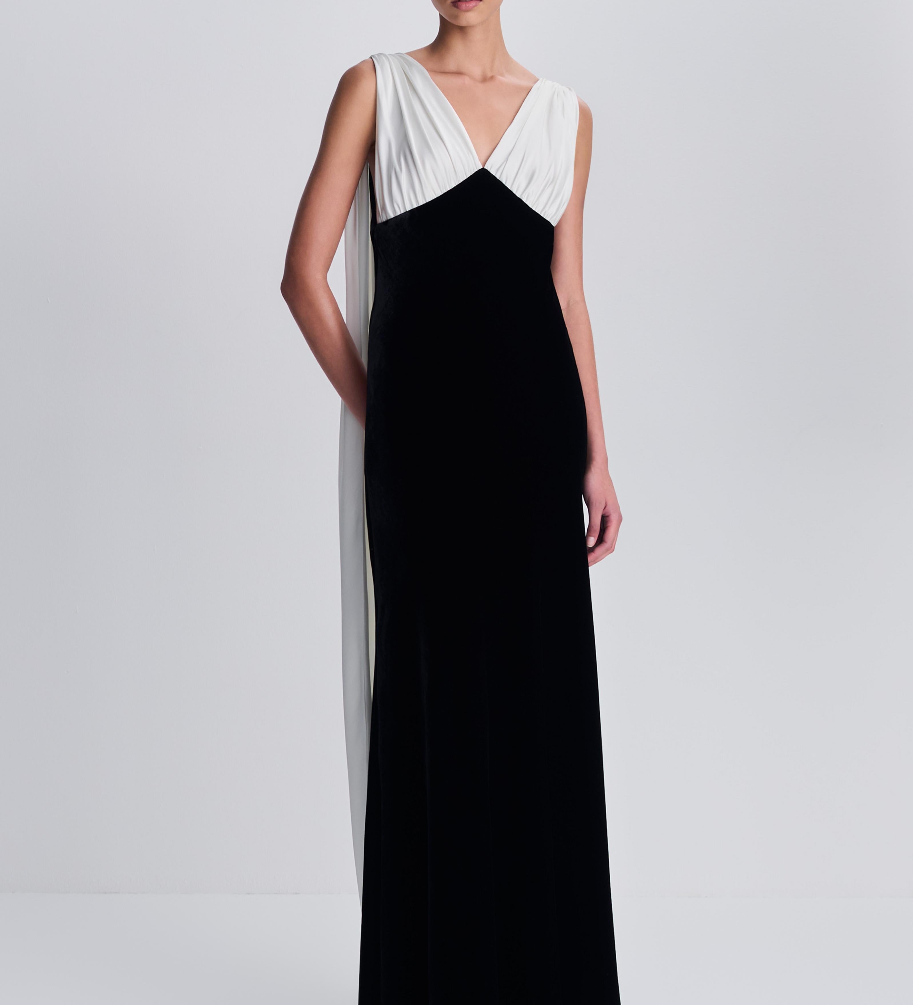 Simkhai - Mariselle Draped Velvet Gown