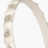 Jennifer Behr - Darya Headband -- Dove