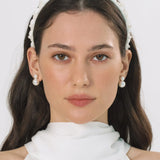 Jennifer Behr - Darya Headband -- Dove