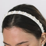 Jennifer Behr - Darya Headband -- Dove