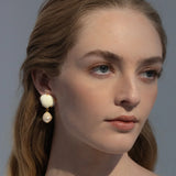 Jennifer Behr - Isola Earrings -- Dove