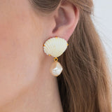 Jennifer Behr - Isola Earrings -- Dove