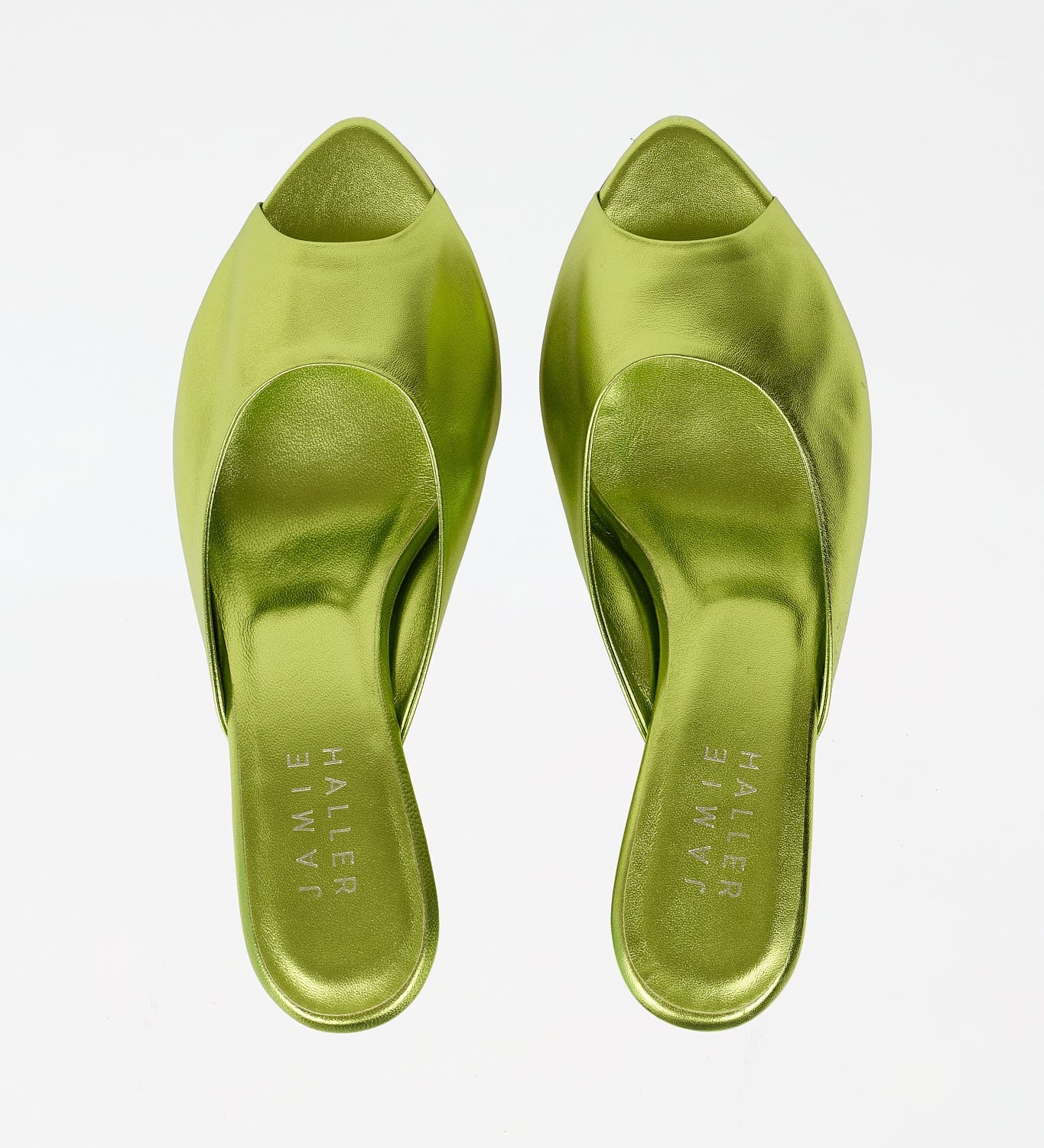 Jamie Haller - The Kit Slide in Lime Metallic
