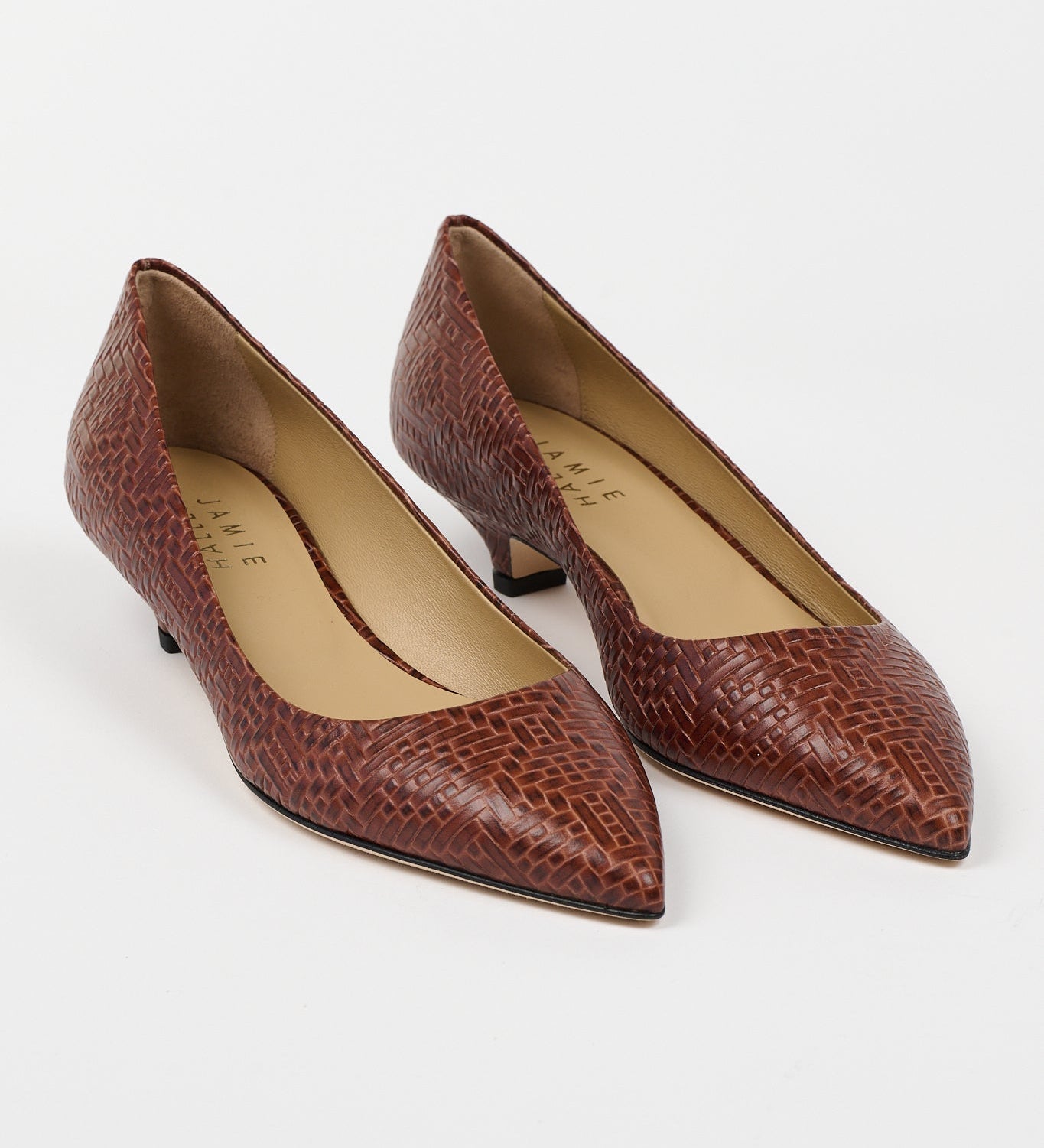 Jamie Haller - The Kitty Point Heel in Espresso