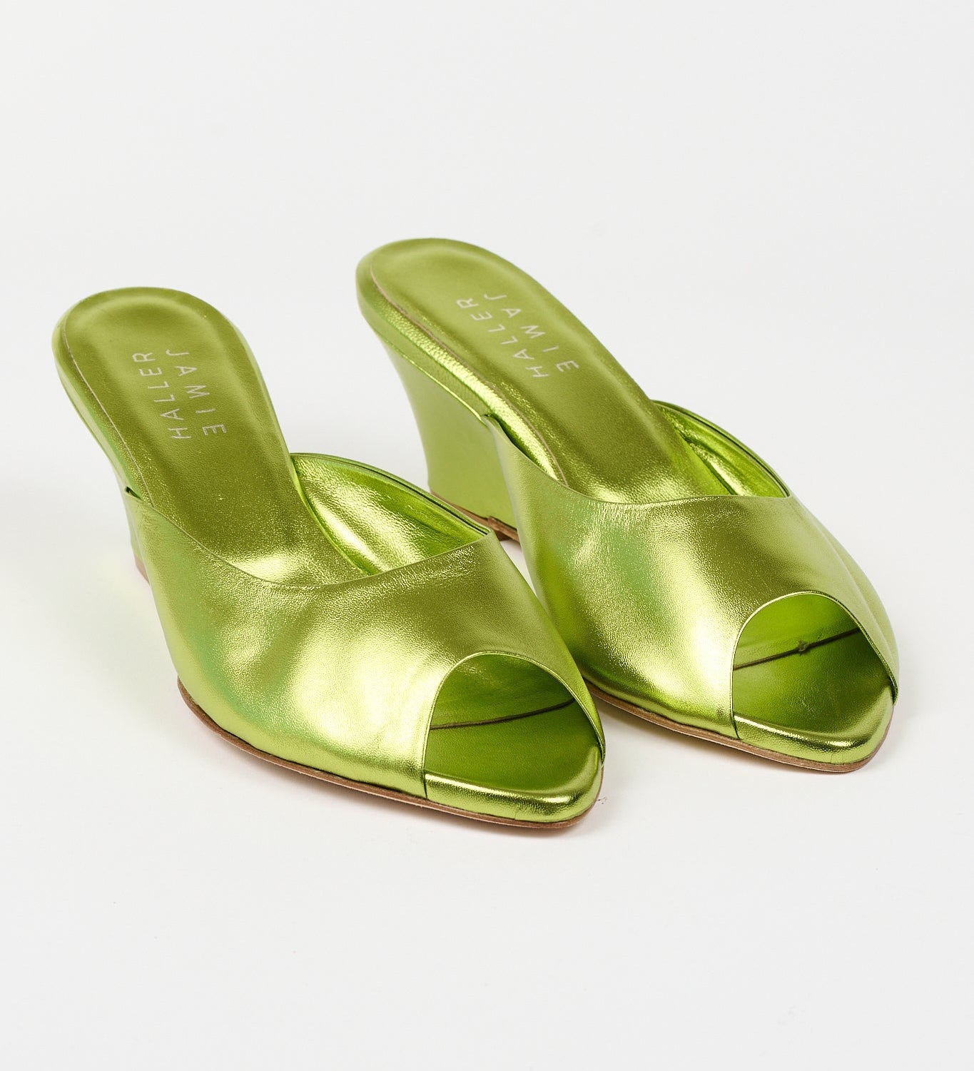 Jamie Haller - The Kit Slide in Lime Metallic