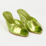 Jamie Haller - The Kit Slide in Lime Metallic