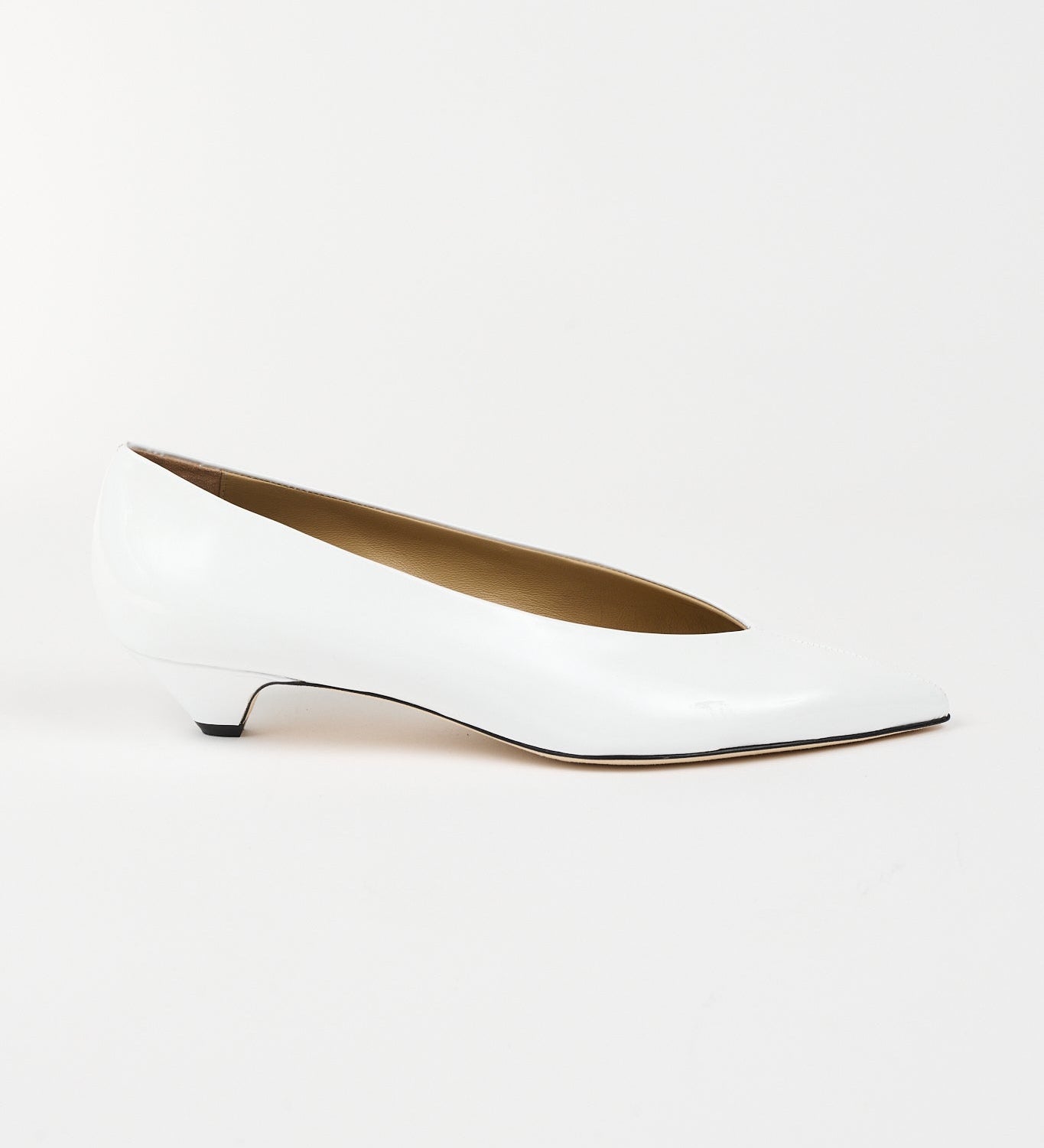 Jamie Haller - The Trap Pump in White Patent