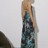 Faithfull - Garcia Maxi Dress Escala Floral Navy - Final Sale