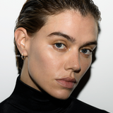 Dorsey - PAVÉ HUGGIE EARRING IN MOISSANITE