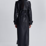 Simkhai - Oteria Belted Leather Coat