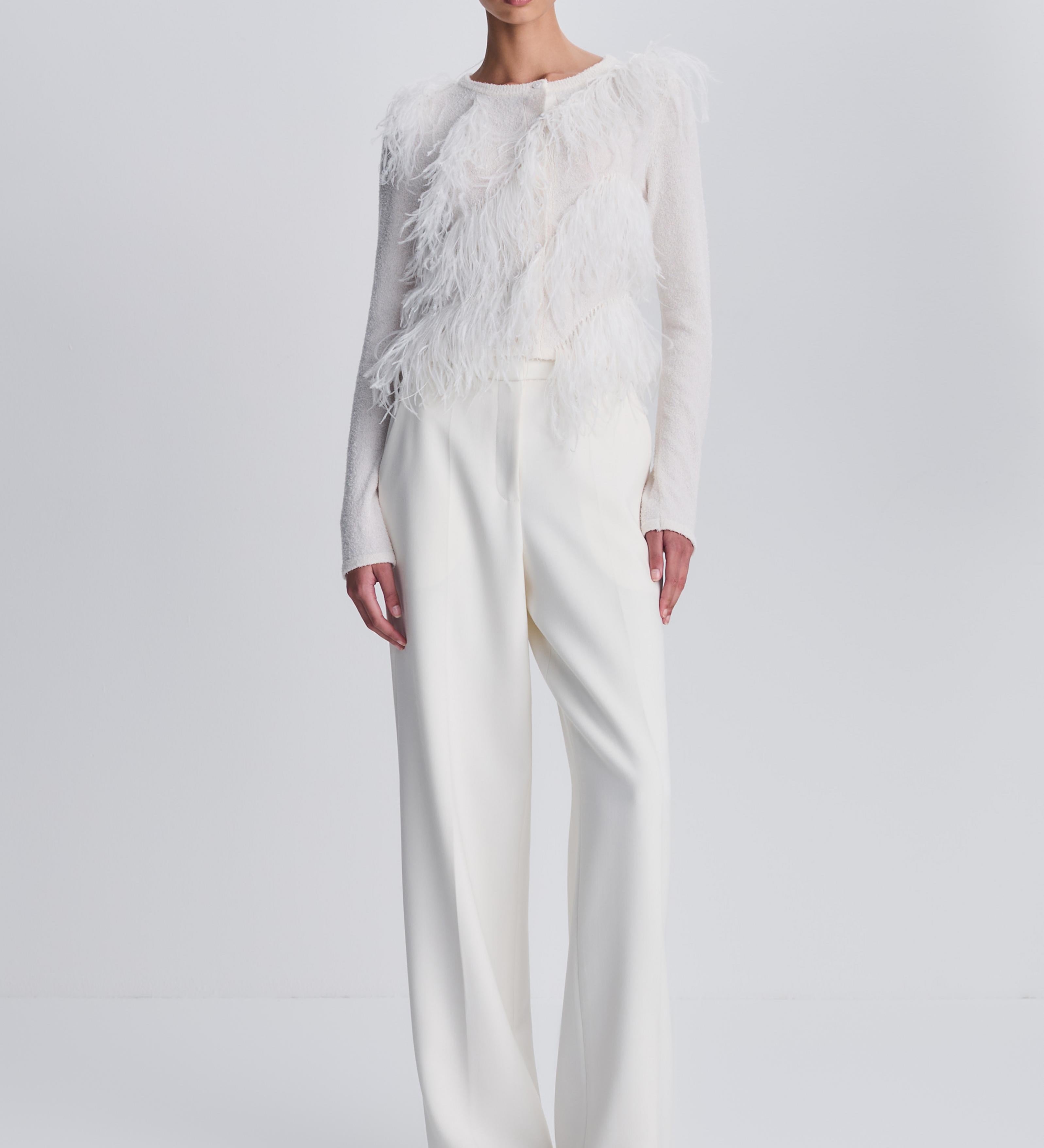 Simkhai - Rielle Feather Cardigan