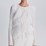Simkhai - Rielle Feather Cardigan