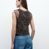 TWP - Chloe Top with Sequin on Netting