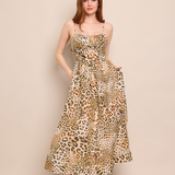 Cara Cara - Alba Silk Linen Midi Dress