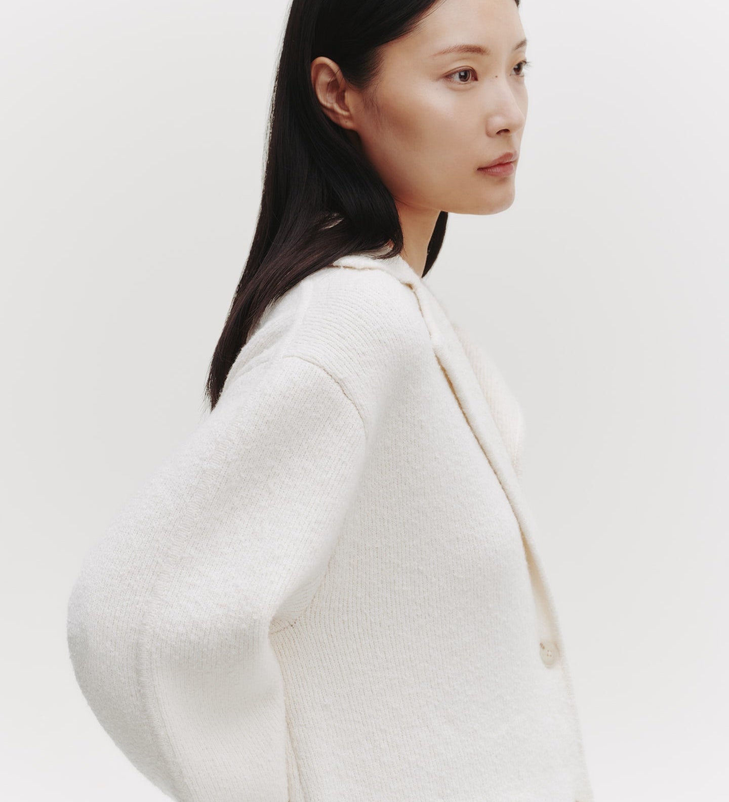 TWP - Car Coat in Nubby Cashmere Silk
