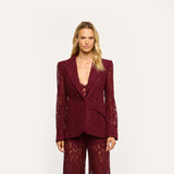 L'AGENCE - Chamberlain Lace Blazer