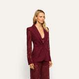 L'AGENCE - Chamberlain Lace Blazer