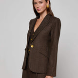 L'AGENCE - Chamberlain Pinstriped Blazer